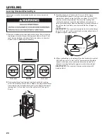 Предварительный просмотр 20 страницы Maytag Commercial MLG22PD Installation Instructions Manual