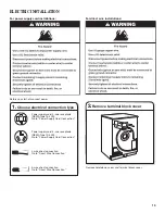 Preview for 13 page of Maytag Services ELECTRIC DRYER Use & Care Manual