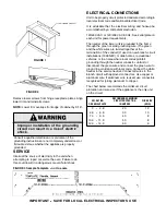 Предварительный просмотр 2 страницы Maytag 11-06-00 Installation Instructions Manual