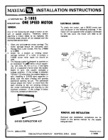 Предварительный просмотр 2 страницы Maytag 201805 Installation Instructions