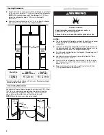 Preview for 4 page of Maytag 23inch User Instructions