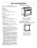 Предварительный просмотр 3 страницы Maytag 30" (76.2 CM) ELECTRIC SINGLE AND DOUBLE
BUILT-IN OVEN Installation Instructions Manual