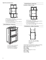 Предварительный просмотр 4 страницы Maytag 30" (76.2 CM) ELECTRIC SINGLE AND DOUBLE
BUILT-IN OVEN Installation Instructions Manual