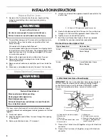 Предварительный просмотр 6 страницы Maytag 30" (76.2 CM) ELECTRIC SINGLE AND DOUBLE
BUILT-IN OVEN Installation Instructions Manual