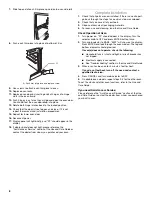 Предварительный просмотр 8 страницы Maytag 30" (76.2 CM) ELECTRIC SINGLE AND DOUBLE
BUILT-IN OVEN Installation Instructions Manual