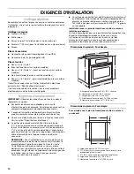 Предварительный просмотр 10 страницы Maytag 30" (76.2 CM) ELECTRIC SINGLE AND DOUBLE
BUILT-IN OVEN Installation Instructions Manual