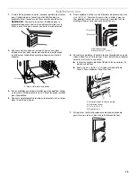 Предварительный просмотр 15 страницы Maytag 30" (76.2 CM) ELECTRIC SINGLE AND DOUBLE
BUILT-IN OVEN Installation Instructions Manual