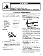 Предварительный просмотр 3 страницы Maytag 30" BUILT-INMICROWAVE OVEN COMBINATION Installation Instructions Manual