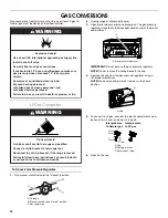 Предварительный просмотр 12 страницы Maytag 30" BUILT-INMICROWAVE OVEN COMBINATION Installation Instructions Manual