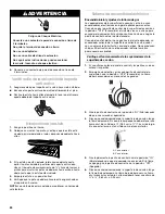 Предварительный просмотр 24 страницы Maytag 30" BUILT-INMICROWAVE OVEN COMBINATION Installation Instructions Manual