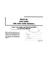 Preview for 1 page of Maytag 336726 Use And Care Manual