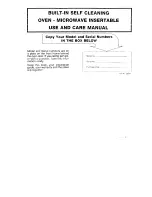 Preview for 1 page of Maytag 338974 Use And Care Manual