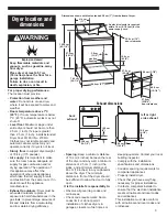 Предварительный просмотр 3 страницы Maytag 3RLGR5437 Installation Instructions Manual