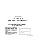 Preview for 1 page of Maytag 4348340 Use And Care Manual