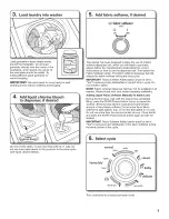 Preview for 9 page of Maytag 4GMVWC400 Use And Care Manual