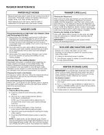 Preview for 11 page of Maytag 4GMVWC400 Use And Care Manual