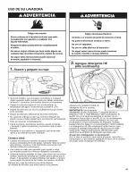 Preview for 41 page of Maytag 4GMVWC400 Use And Care Manual