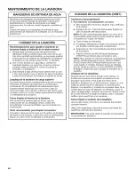 Preview for 44 page of Maytag 4GMVWC400 Use And Care Manual