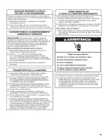 Preview for 45 page of Maytag 4GMVWC400 Use And Care Manual