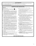 Preview for 3 page of Maytag 4KMEDC410JW Use And Care Manual