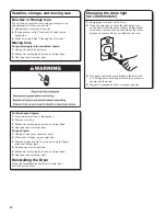 Preview for 10 page of Maytag 4KMEDC410JW Use And Care Manual