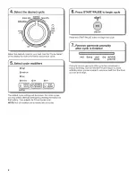 Preview for 22 page of Maytag 4KMEDX505BW0 Use And Care Manual