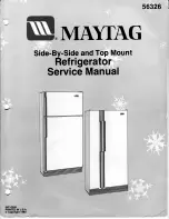 Preview for 1 page of Maytag 56326 Service Manual