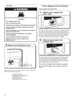 Preview for 8 page of Maytag 7MMEDC300DW0 Installation Instructions Manual