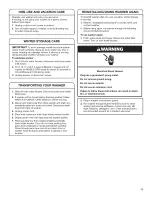 Preview for 11 page of Maytag 7MMVWH450DW0 Use And Care Manual