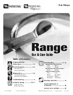 Maytag 8113P574-60 Use And Care Manual preview