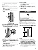 Preview for 5 page of Maytag 8MSF25N4BW00 User Instructions