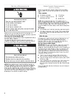 Preview for 6 page of Maytag 8MSF25N4BW00 User Instructions