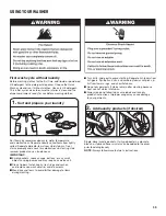 Preview for 11 page of Maytag 8TMHW6630HW Use & Care Manual