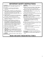 Preview for 3 page of Maytag 99043751D Installation Instructions And Use And Care Manual