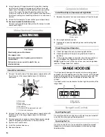 Preview for 10 page of Maytag 99043751D Installation Instructions And Use And Care Manual