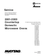 Maytag ACM0720AB Service Manual предпросмотр