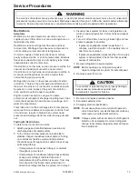 Предварительный просмотр 13 страницы Maytag AFD25BCZX Series Service Manual