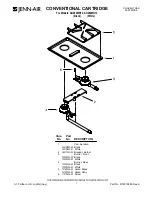 Maytag AG202MG - Gas Burner Module Parts List preview