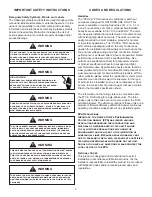 Preview for 3 page of Maytag Amana APCH32441 Installation Instructions Manual