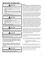 Preview for 3 page of Maytag Amana AVZC18 Service And Troubleshooting