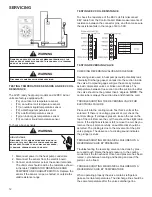 Предварительный просмотр 12 страницы Maytag Amana AVZC18 Service And Troubleshooting