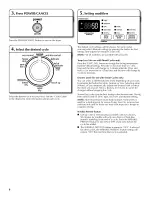 Preview for 8 page of Maytag Bravos MEDX600XW0 Use And Care Manual