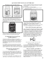 Preview for 21 page of Maytag BRAVOS MVWB850WB1 Use And Care Manual