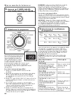 Preview for 32 page of Maytag BRAVOS MVWB850WB1 Use And Care Manual