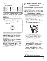 Preview for 33 page of Maytag BRAVOS MVWB850WB1 Use And Care Manual