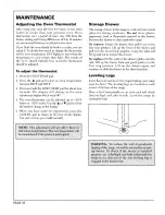 Preview for 20 page of Maytag CHE9830B Owner'S Manual