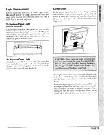 Preview for 21 page of Maytag CHE9830B Owner'S Manual