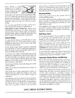 Preview for 4 page of Maytag CHG9830 Instruction Manaul