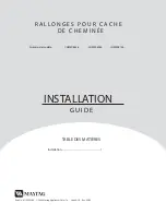 Preview for 4 page of Maytag CHMEX8036 Installation Manual