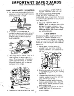 Preview for 3 page of Maytag CNG2010AAL User Manual